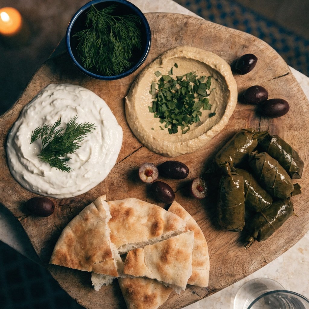 Meze-Auswahl im Meraki