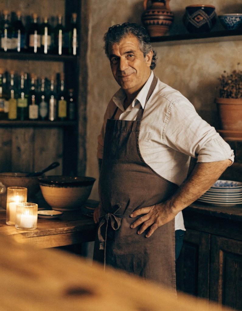 Gastgeber Athanasios im Meraki Bistro
